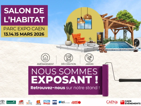 L'entreprise Heurbize au Salon de l'Habitat de Caen du 13 au 15 mars 2026