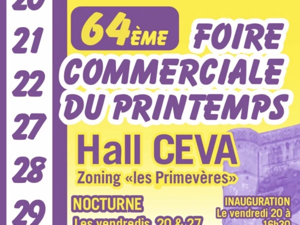 L'Entreprise CLAES vous attend à la Foire Commerciale d'Ath !