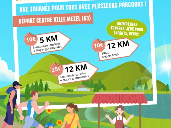L'entreprise Comptour partenaire de la randonnée gourmande et du trail "Au pied du mur"