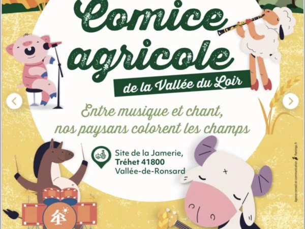 Retrouvez-nous à la Comice Agricole de la Vallée du Loir !