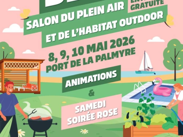 L'entreprise au Salon du Plein Air « Tout le Monde Dehors » à La Palmyre !