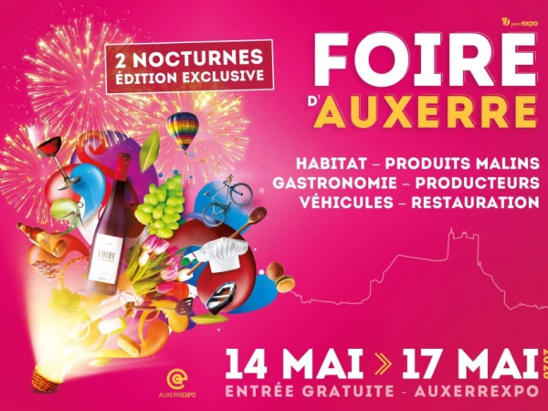 Rendez-vous à la Foire d'Auxerre avec l'entreprise Yverneau !