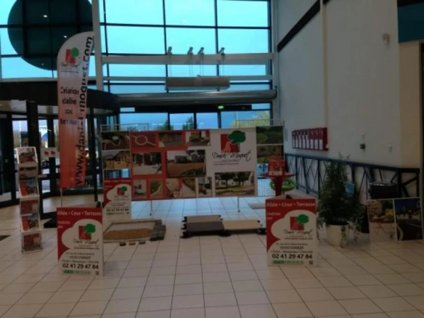 Galerie marchande dans le Super U de Nieppe