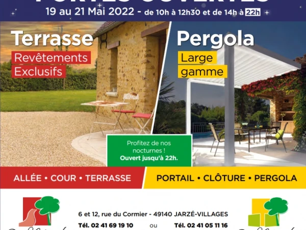 Portes ouvertes du 19 au 21 mai 2022