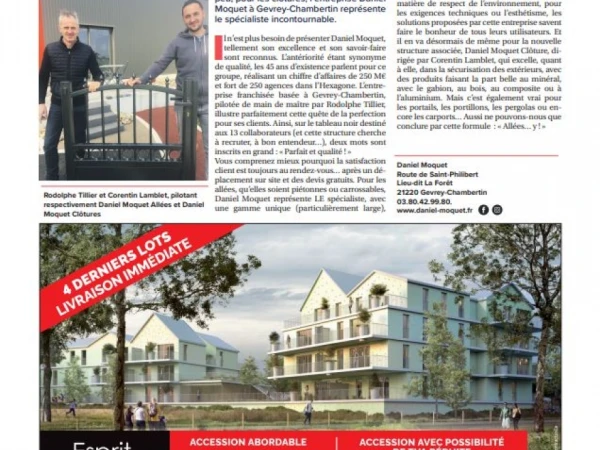 Retrouvez nous dans Dijon L'Hebdo !