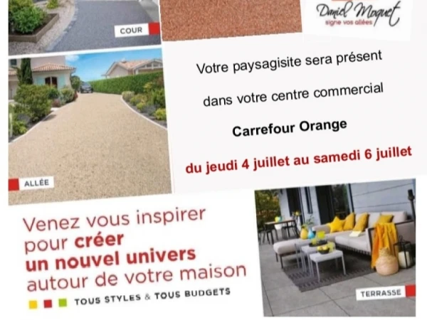 Rendez-vous au centre commercial carrefour d'ORANGE !
