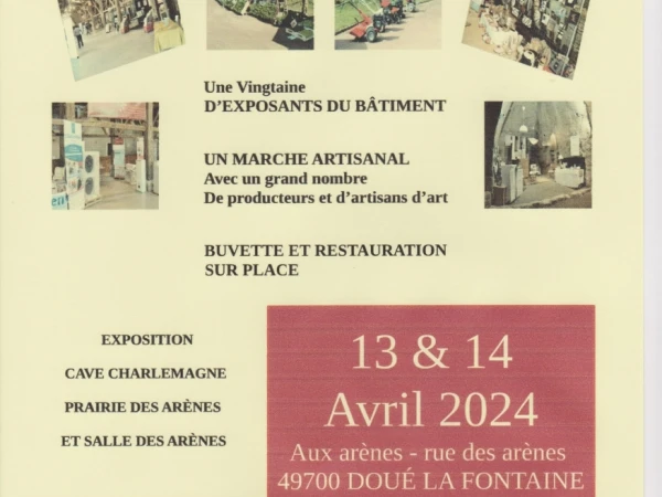 Exposition artisanale de Doué-la-fontaine 2024