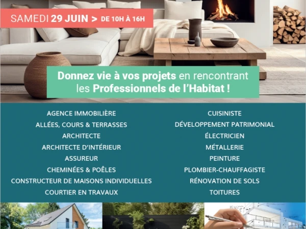 Rendez-vous au Salon de l'habitat du Plateau Est !