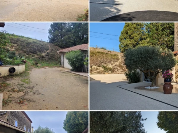 L'avant-après incroyable d'une cour et entrée de maison !