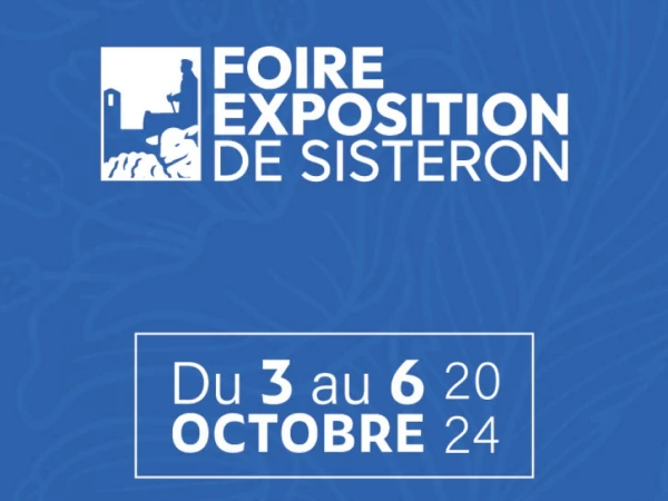 Rendez-vous à la foire de Sisteron 2024 !