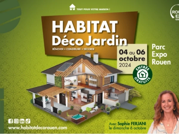 Retrouvez-nous au salon de l'habitat de Rouen !